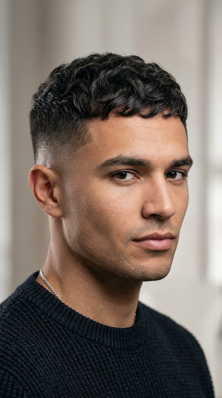 Taper Fade with Textured Crop