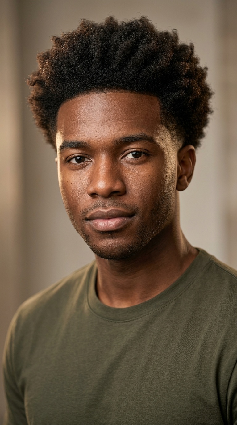 Tapered Afro
