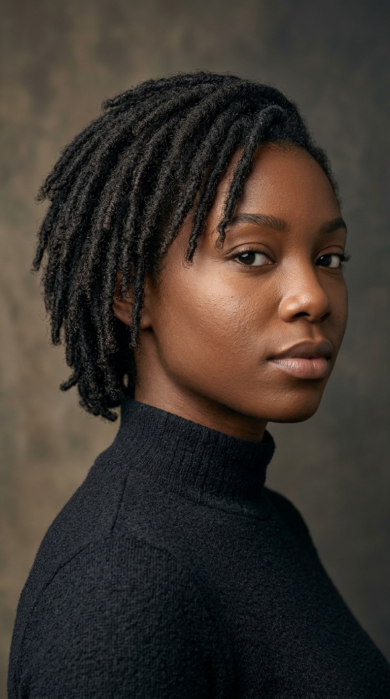 Tapered Back Neck-Length Cut