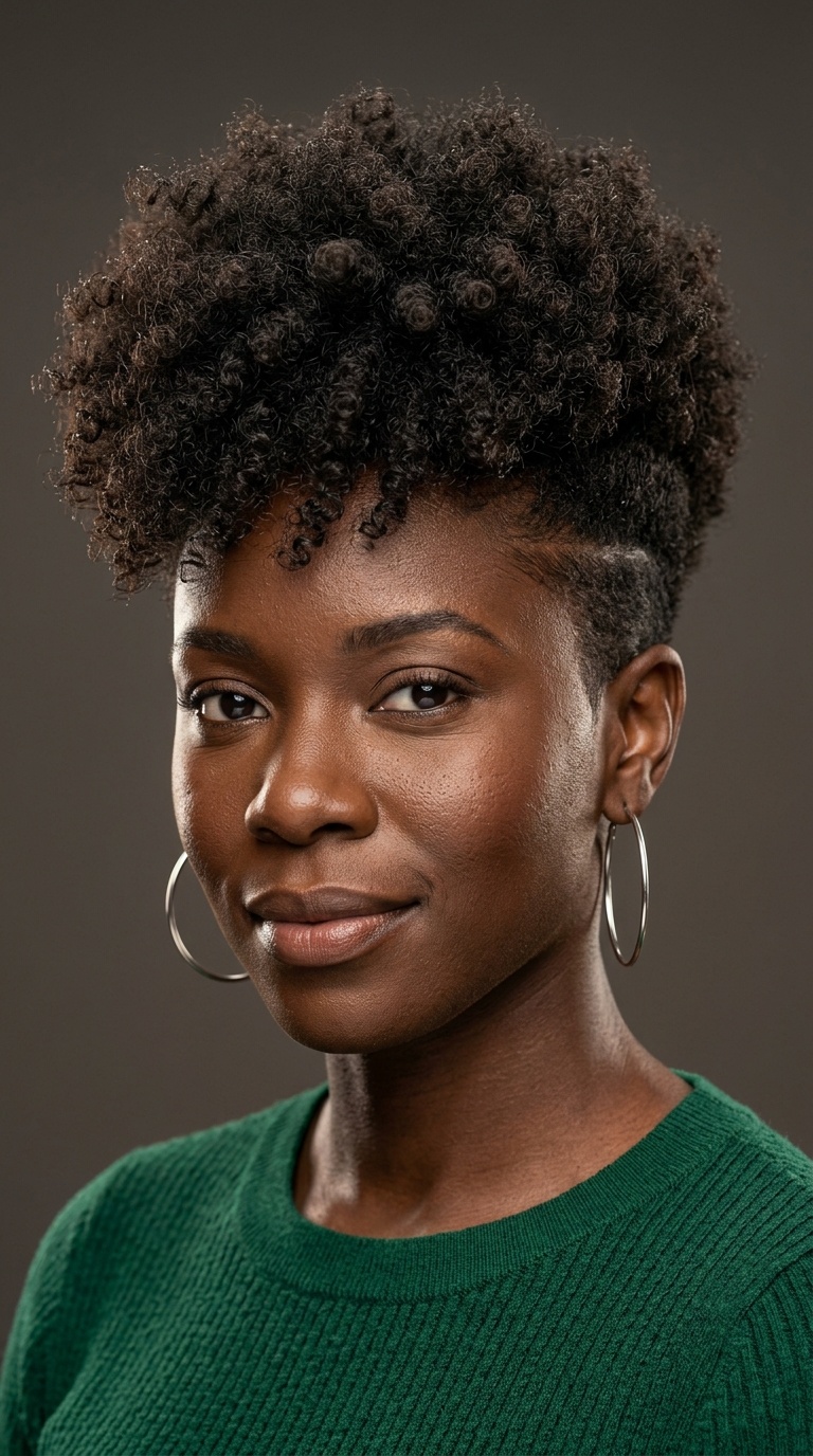 Tapered Cut with Voluminous Top