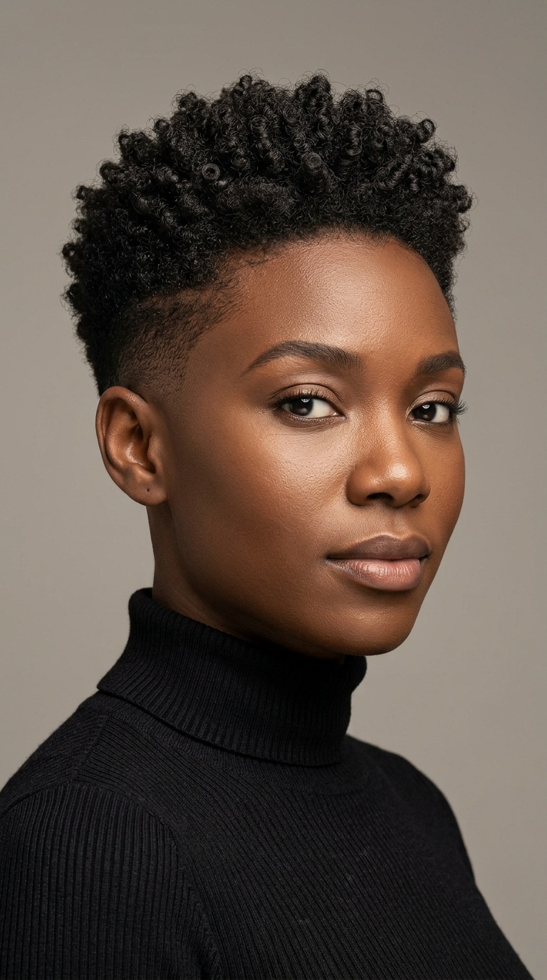 Tapered Fade for Natural Coils