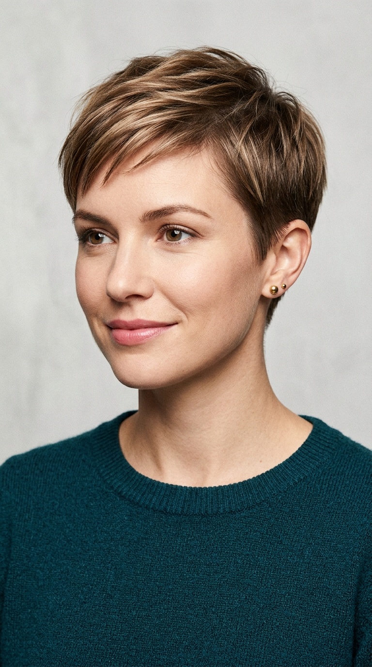 Tapered Fade Pixie