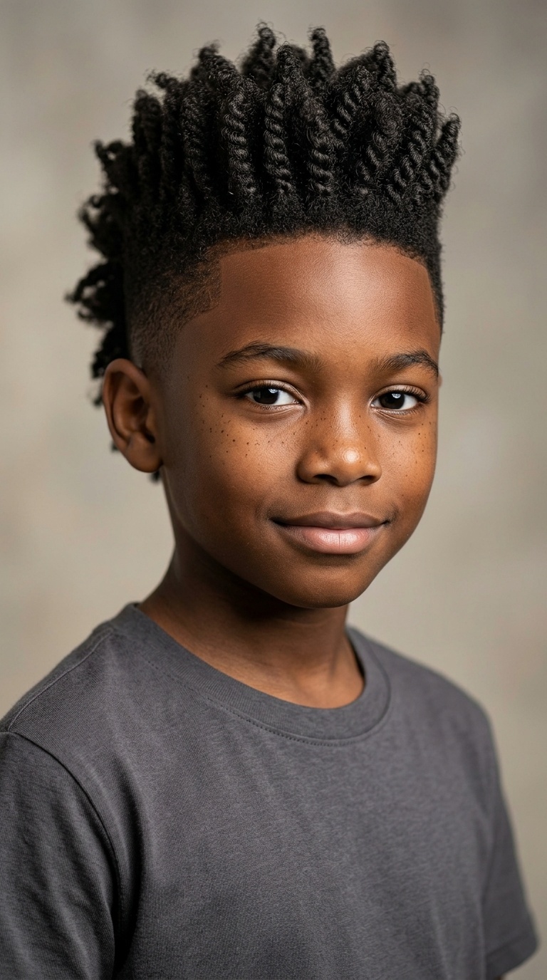 Tapered Fro-Hawk