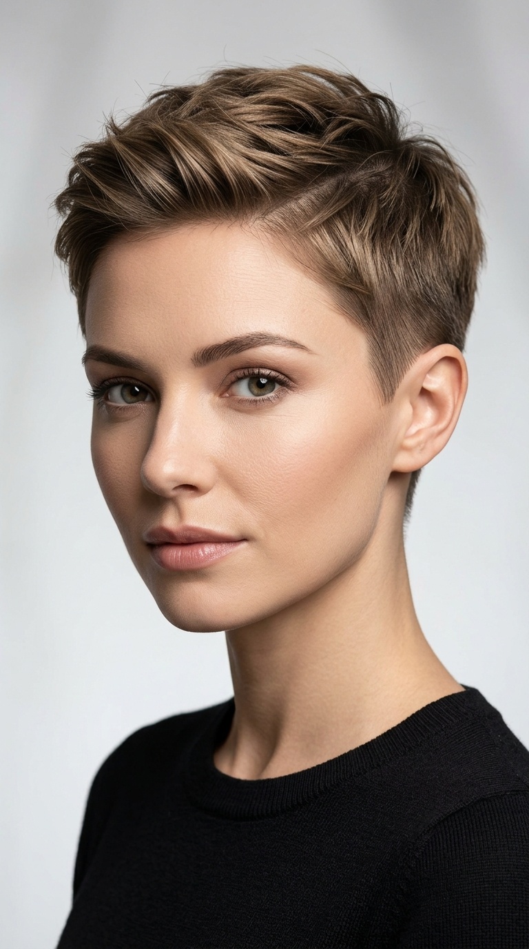 Tapered Pixie Cut