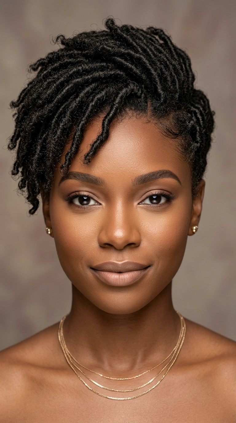 Tapered Pixie Locs