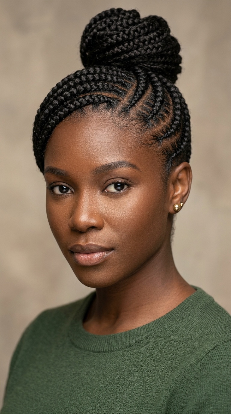 Tapered Side Cornrows