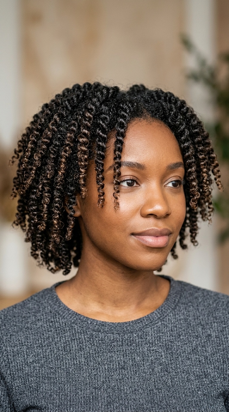 Tapered Twist-Out