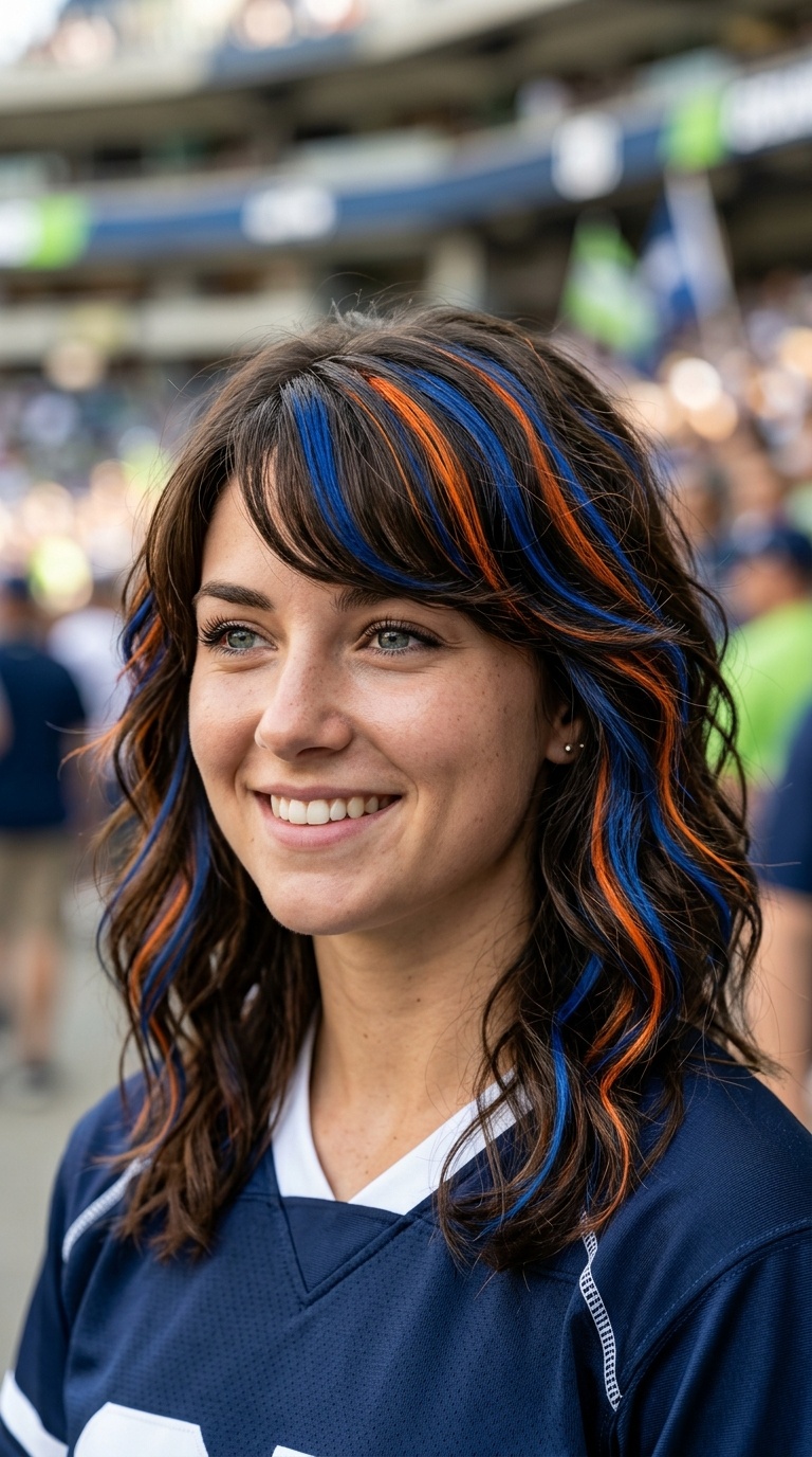 Temporary Color Streaks