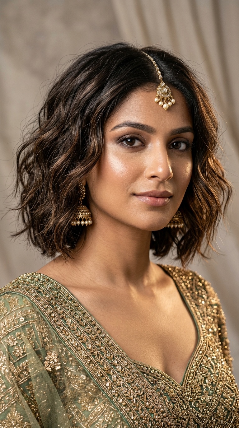 Textured Beach Waves