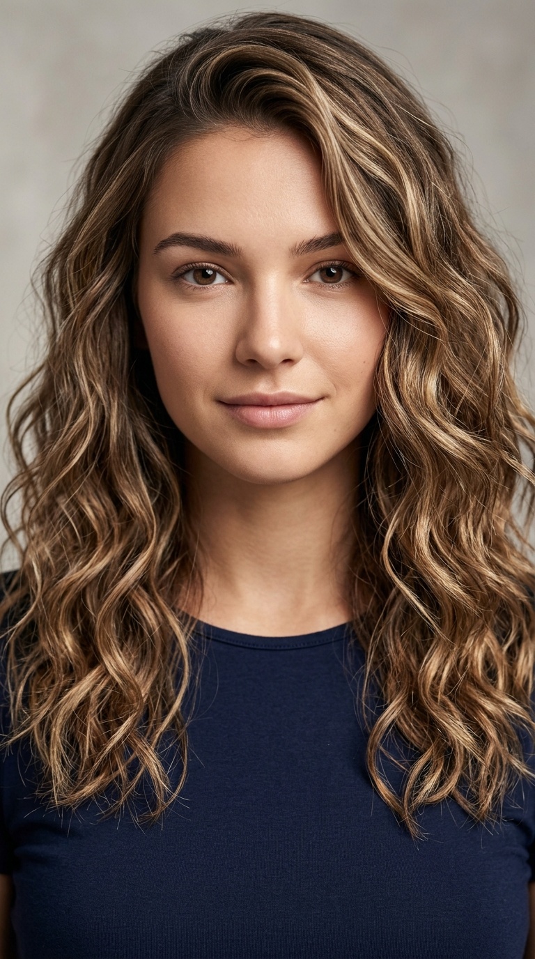 Textured Beach Waves