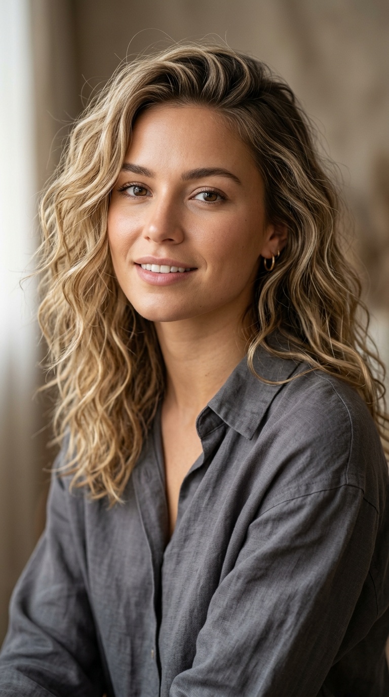 Textured Beach Waves
