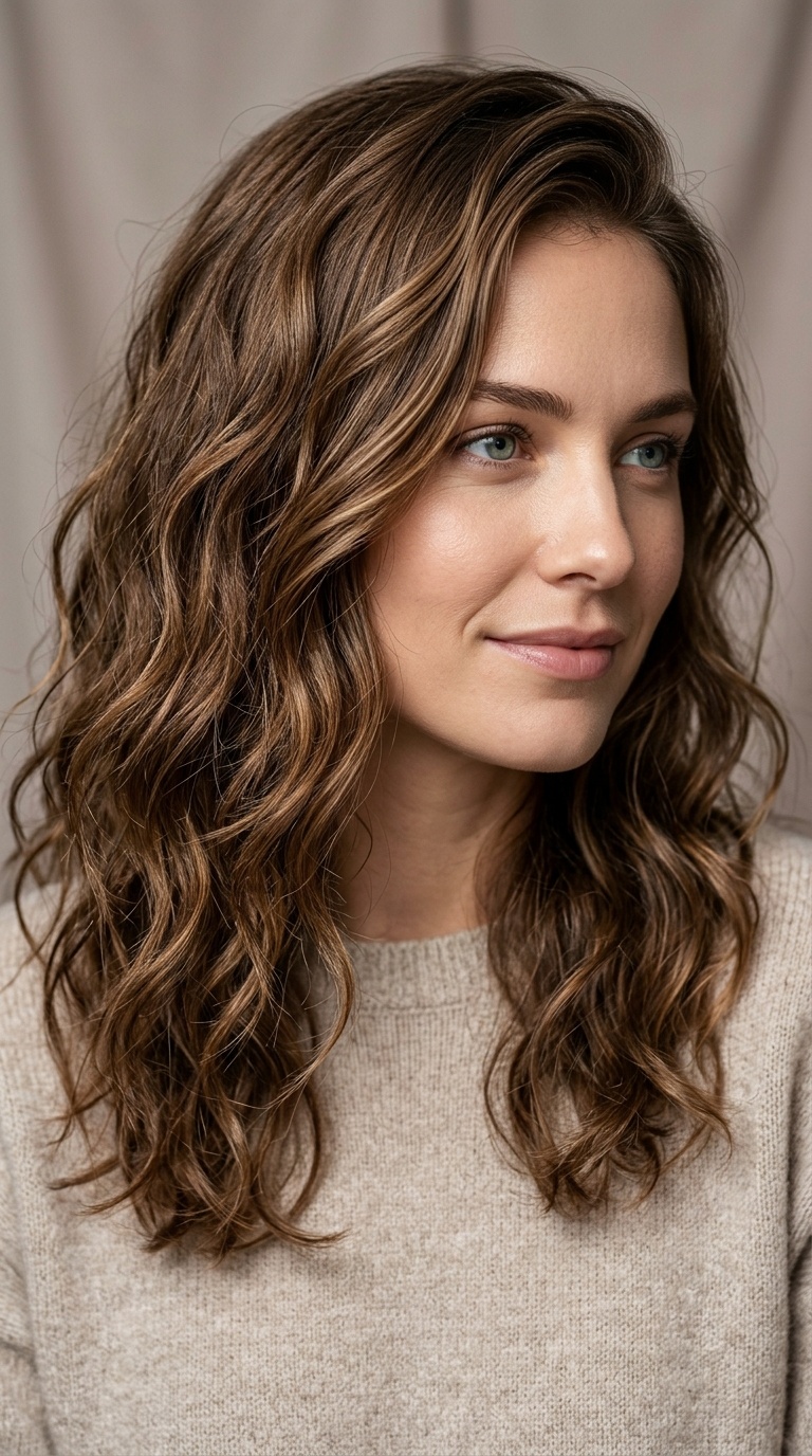 Textured Beach Waves