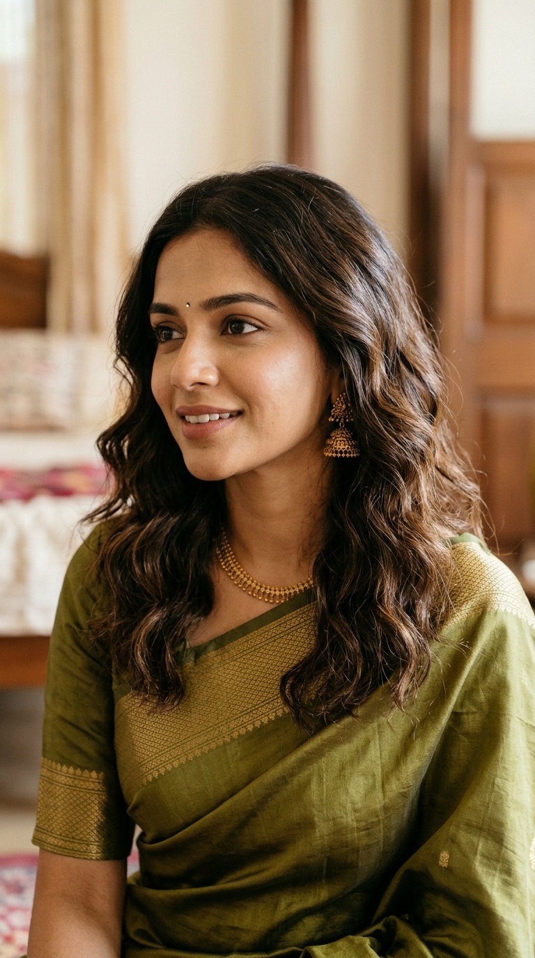 Textured Beachy Waves