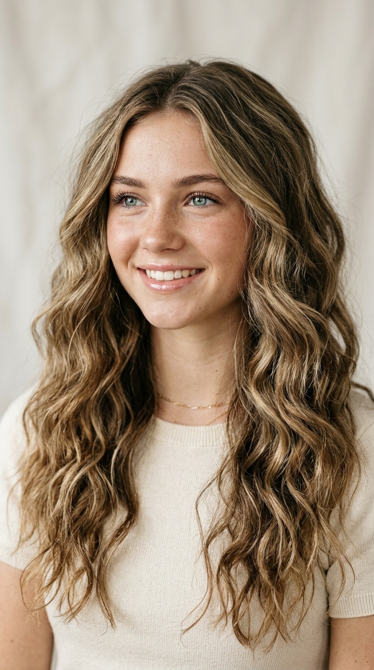 Textured Beachy Waves