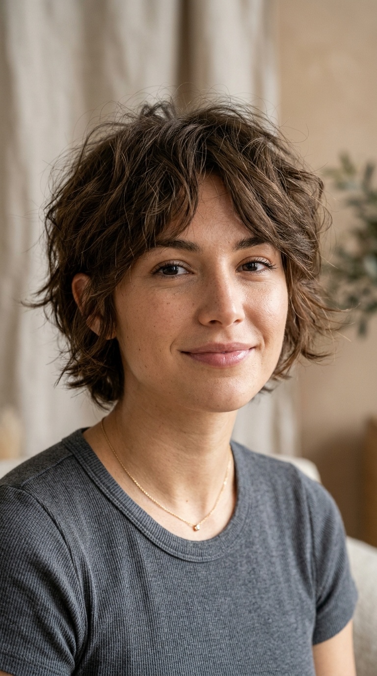 Textured Bedhead Look
