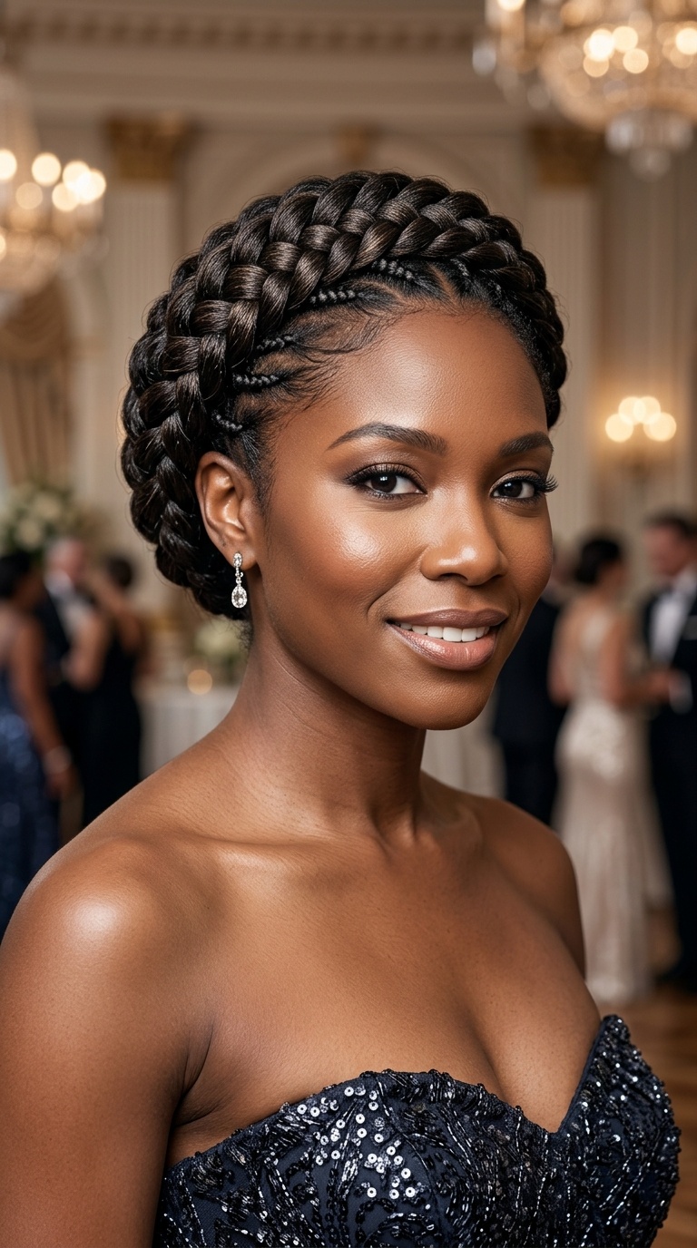 Textured Braided Crown