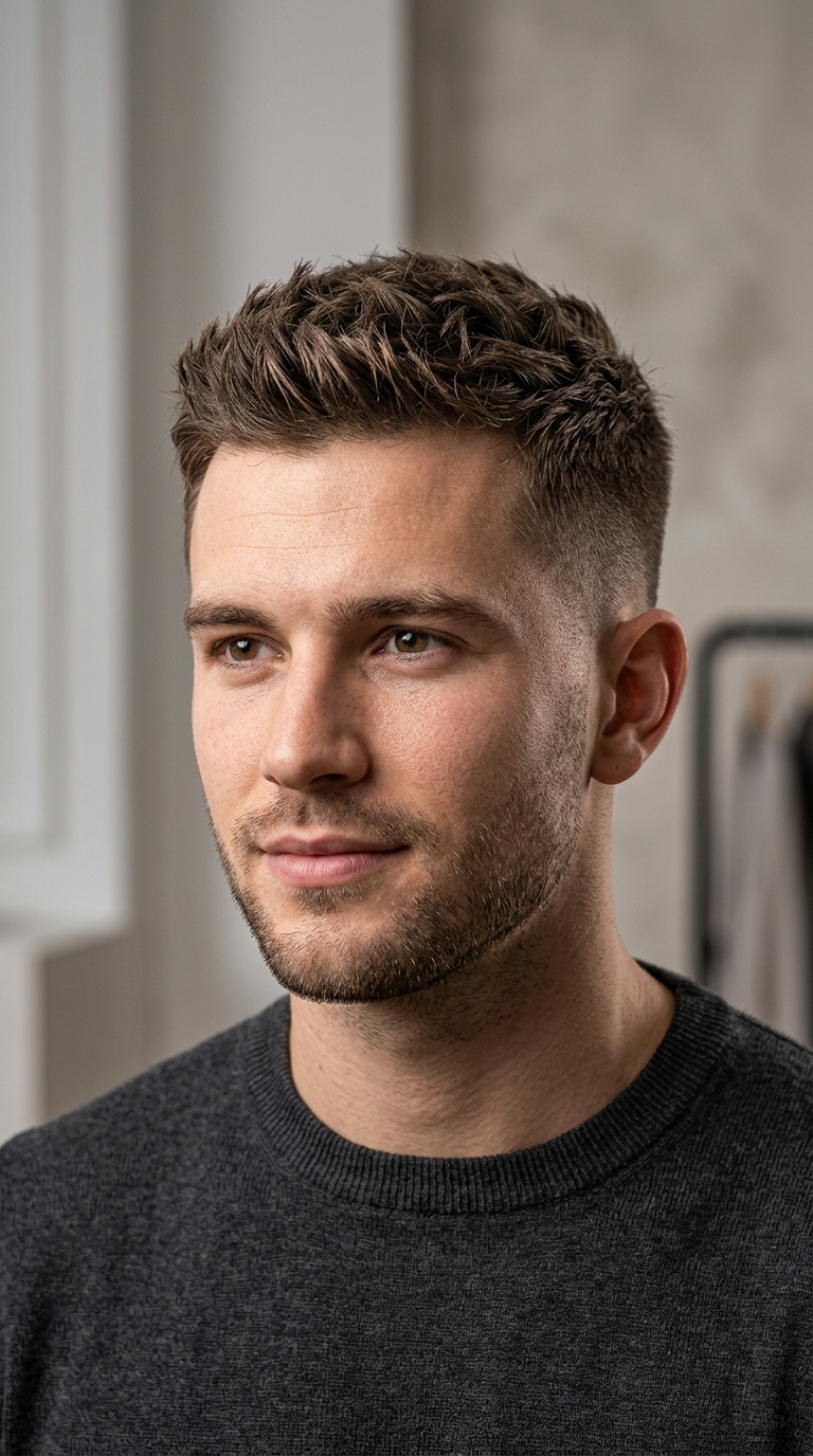 Textured Crew Cut