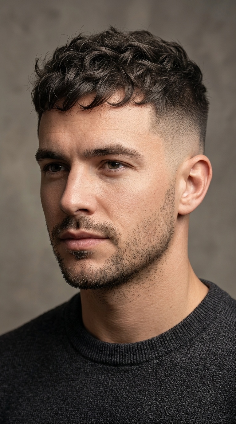 Textured Crop with Skin Fade