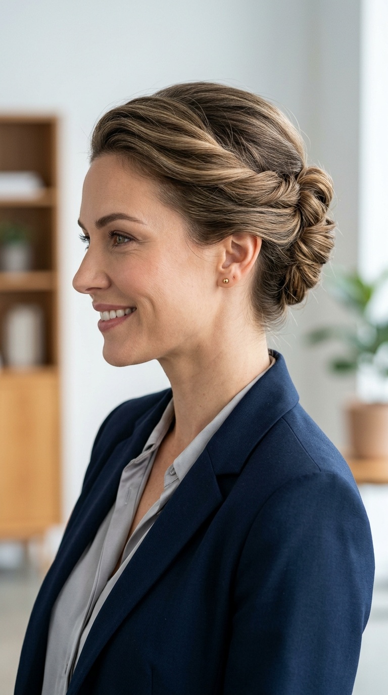 Textured French Twist