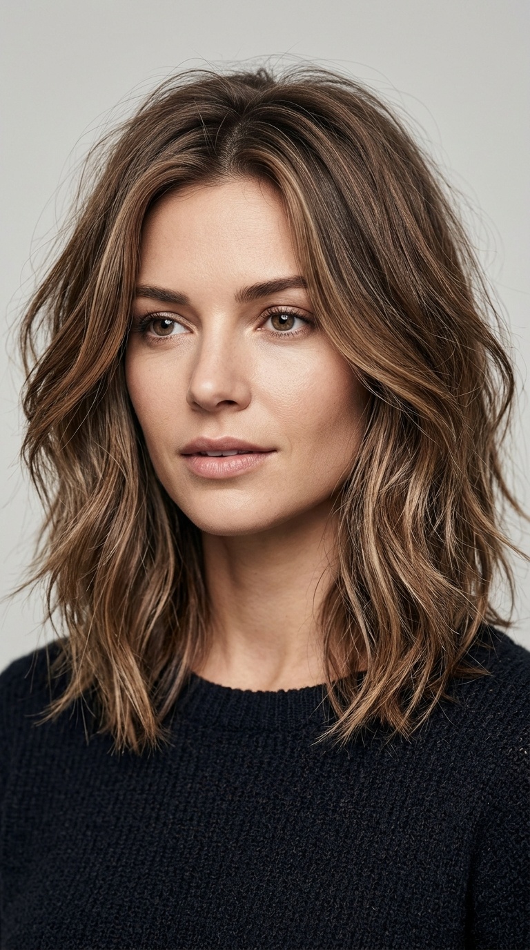 Textured Lob (Long Bob)