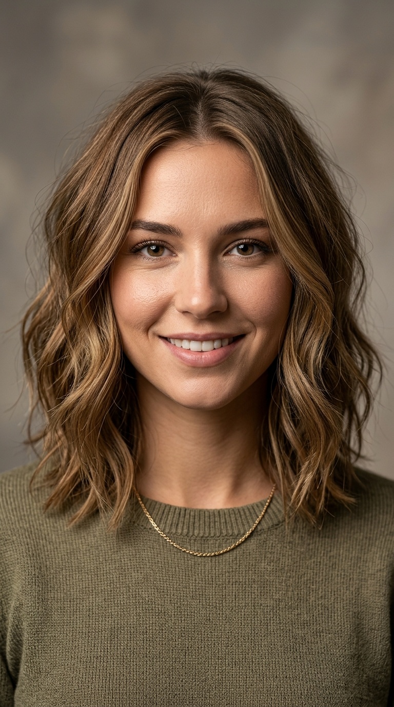Textured Lob (Long Bob)