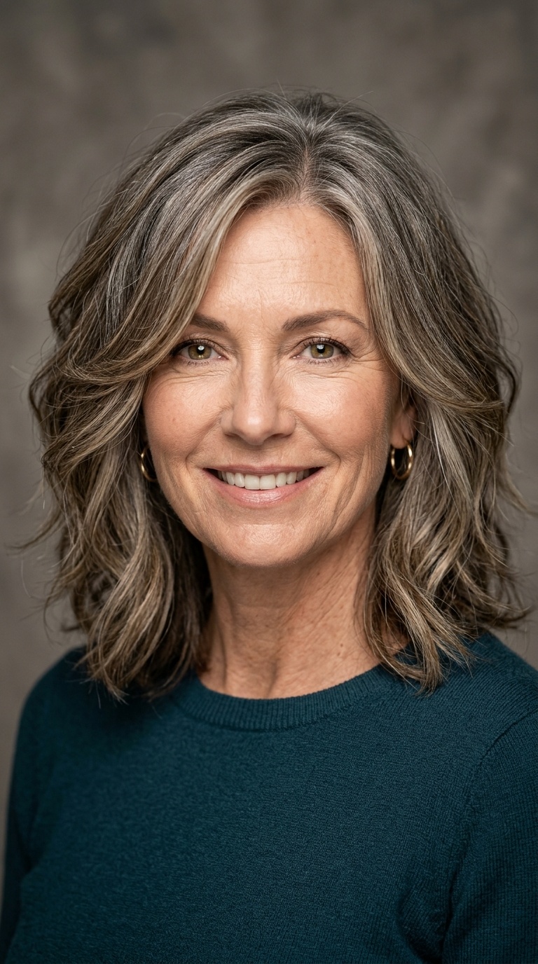 Textured Lob with Extended Face Framing