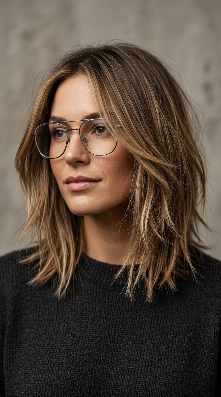 Textured Lob with Tapered Ends