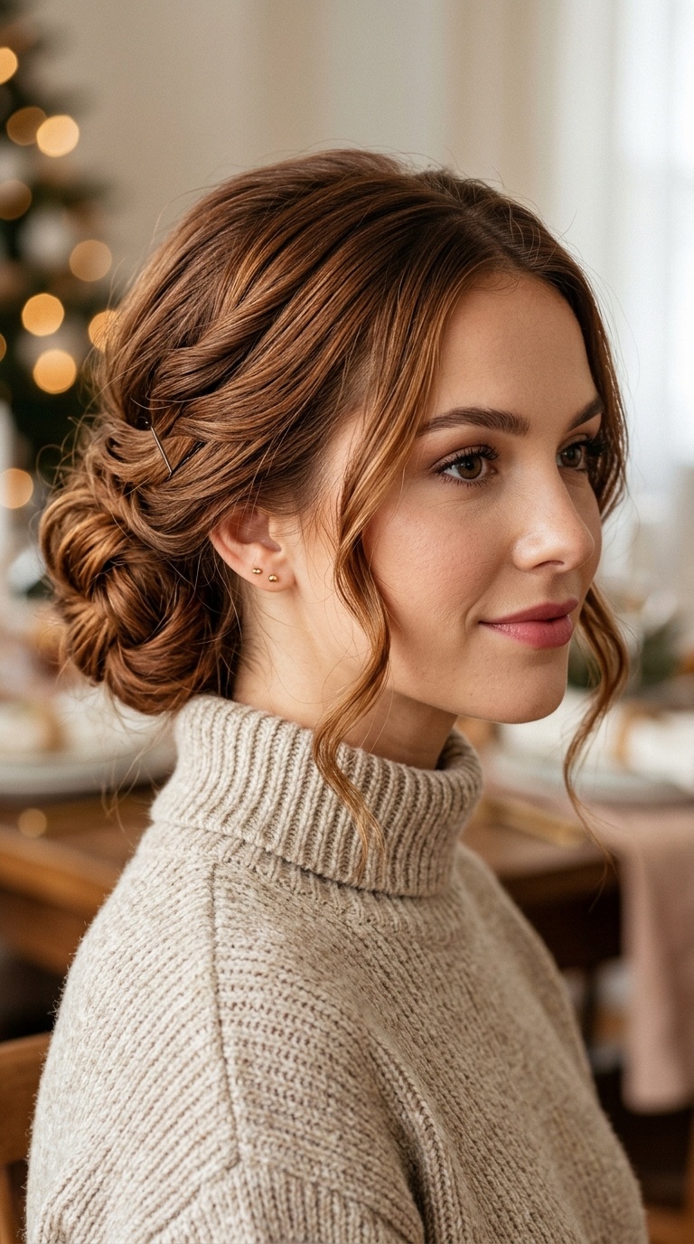 Textured Low Chignon