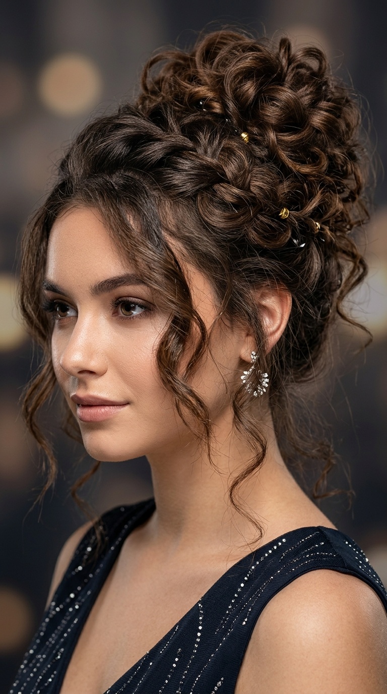 Textured Messy Bun
