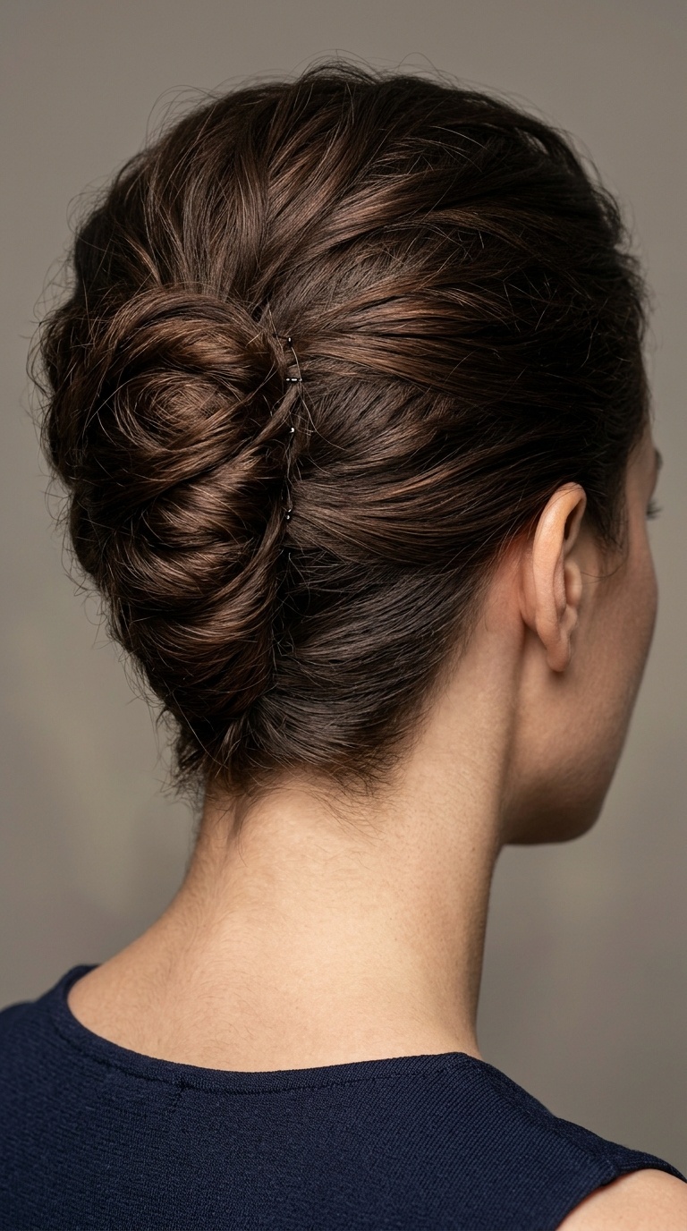 Textured Mini French Twist