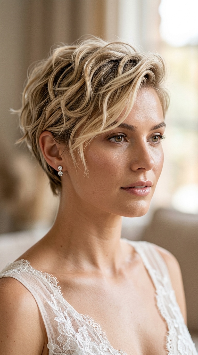 Textured Pixie Waves