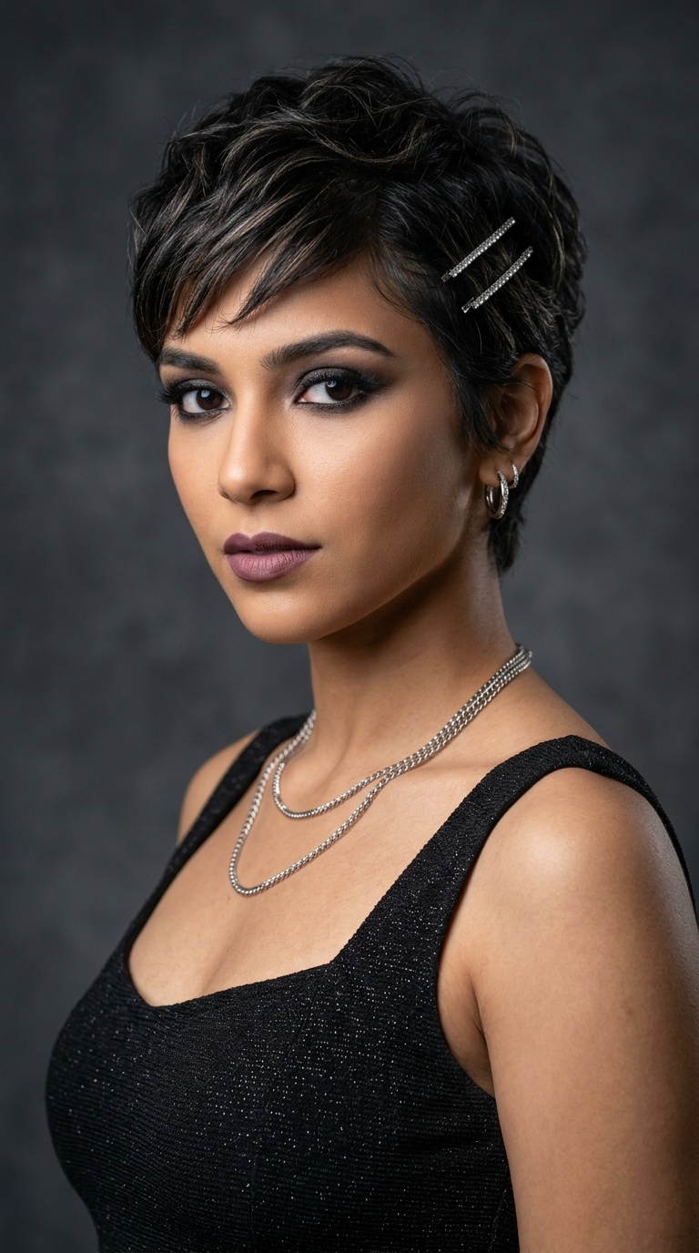 Textured Pixie with Accessories