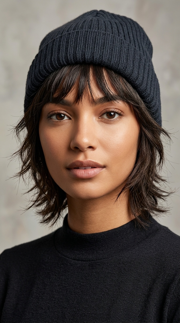 Textured Shag with Exposed Ends