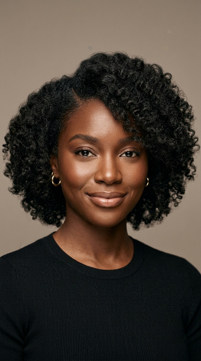 Textured Shag with Side Part
