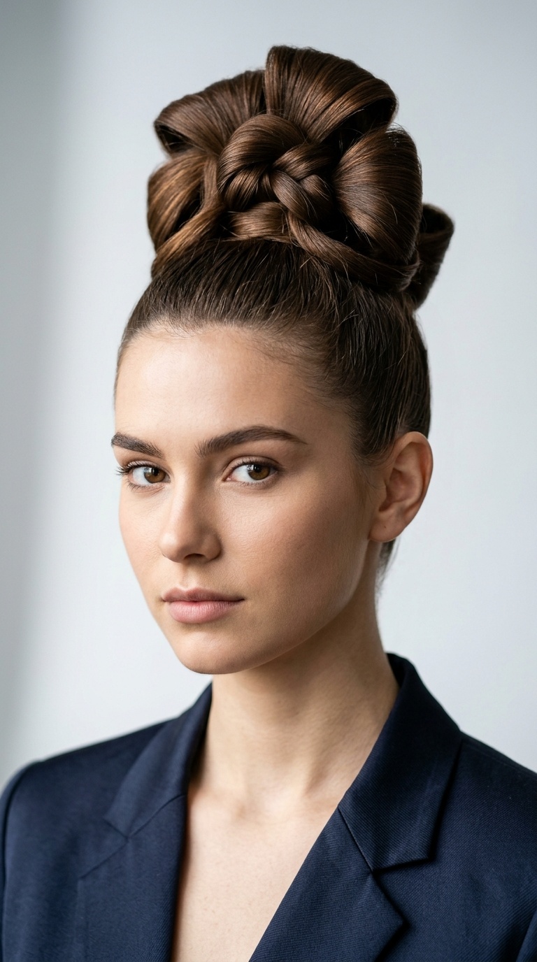 The Architectural Top Knot