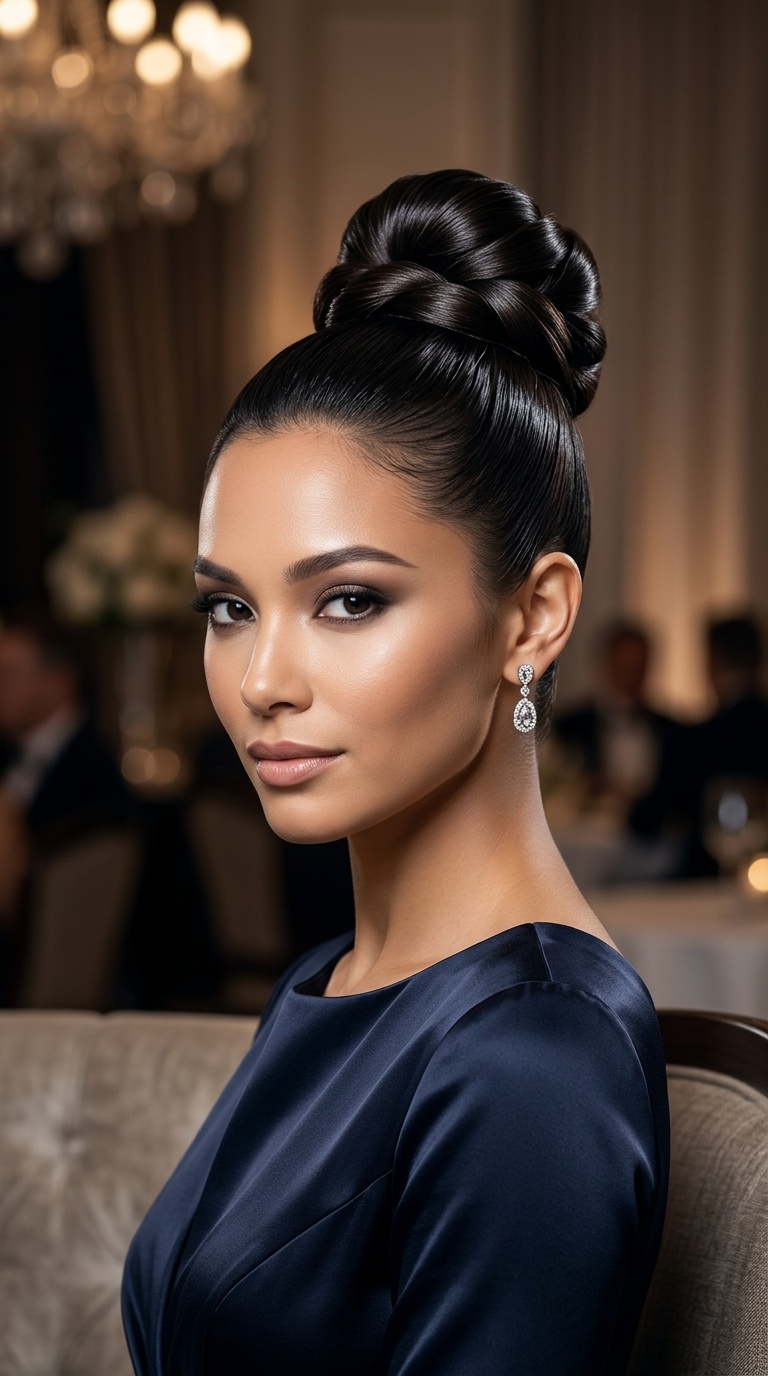 The Architectural Top Knot