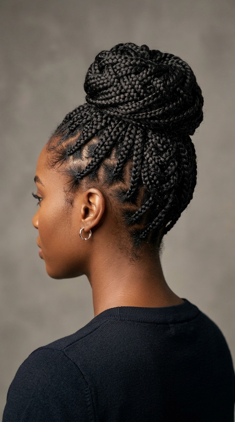The Basket Weave Updo