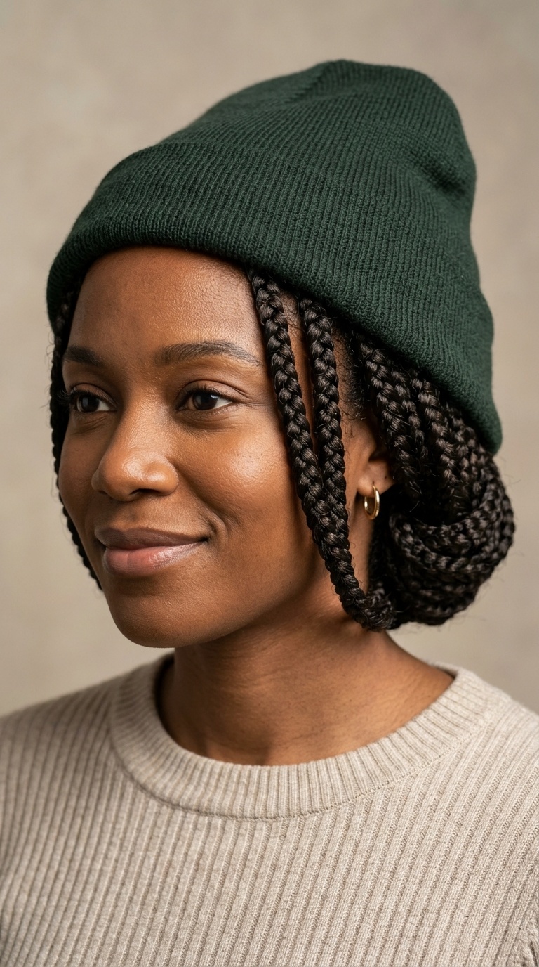 The Beanie or Beret Tuck
