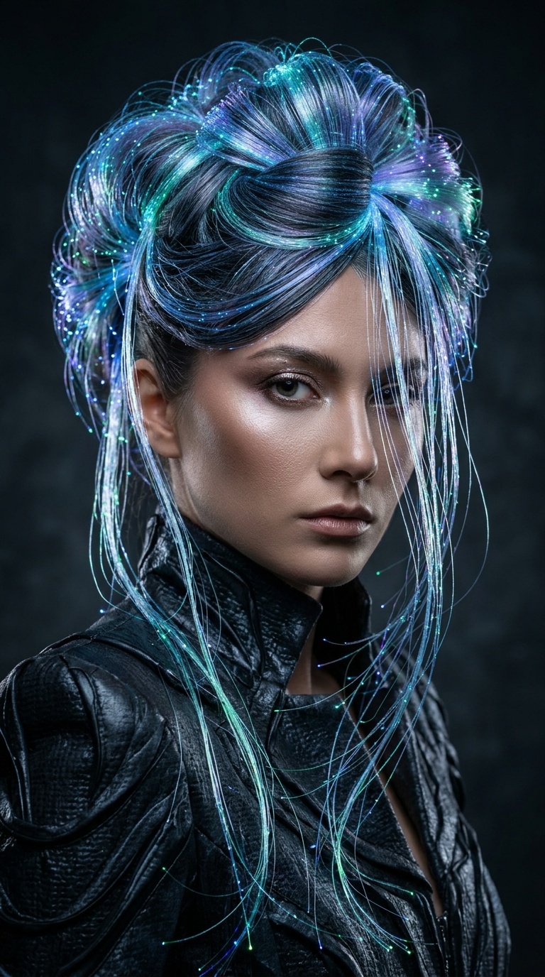 The Bioluminescent Fiber Optic Glow