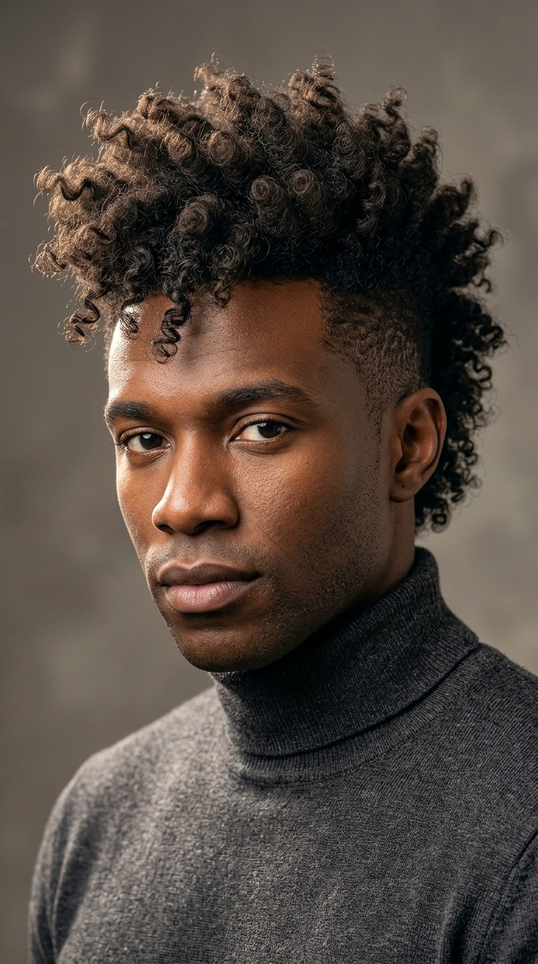 The Blow-Dried Fro-Hawk