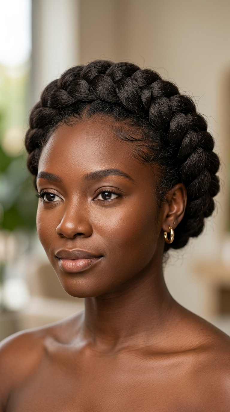 The Blowout Halo Braid