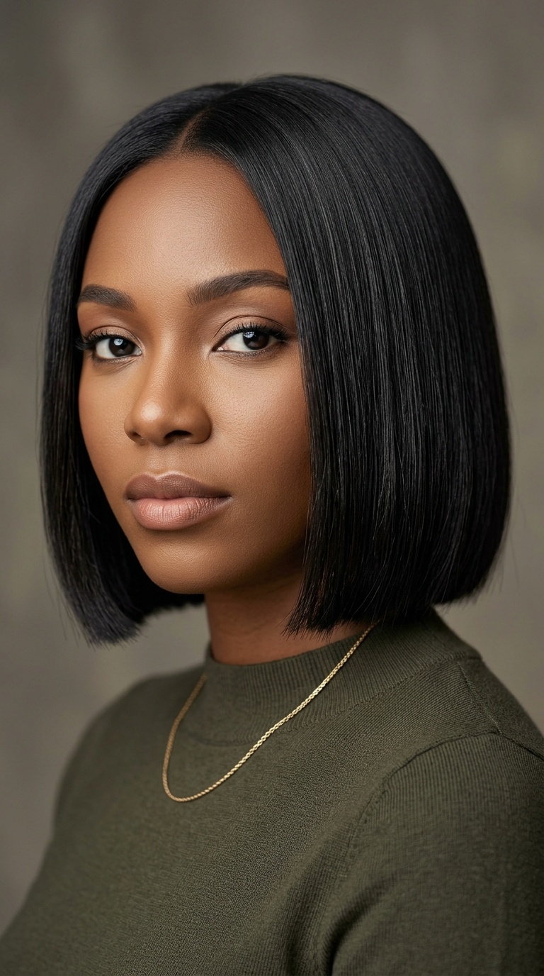 The Blunt Cut Bob