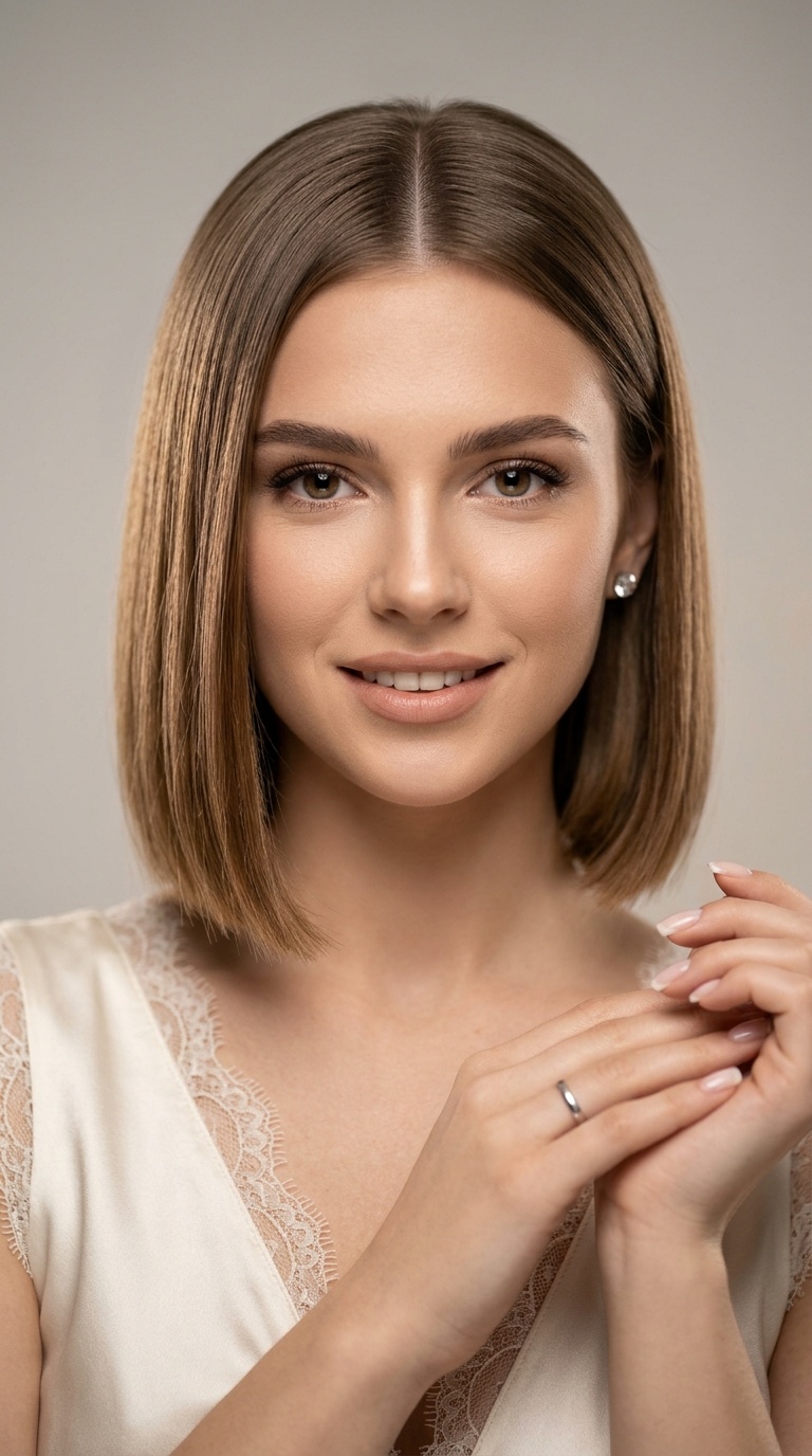 The Blunt-Cut Bob Polish