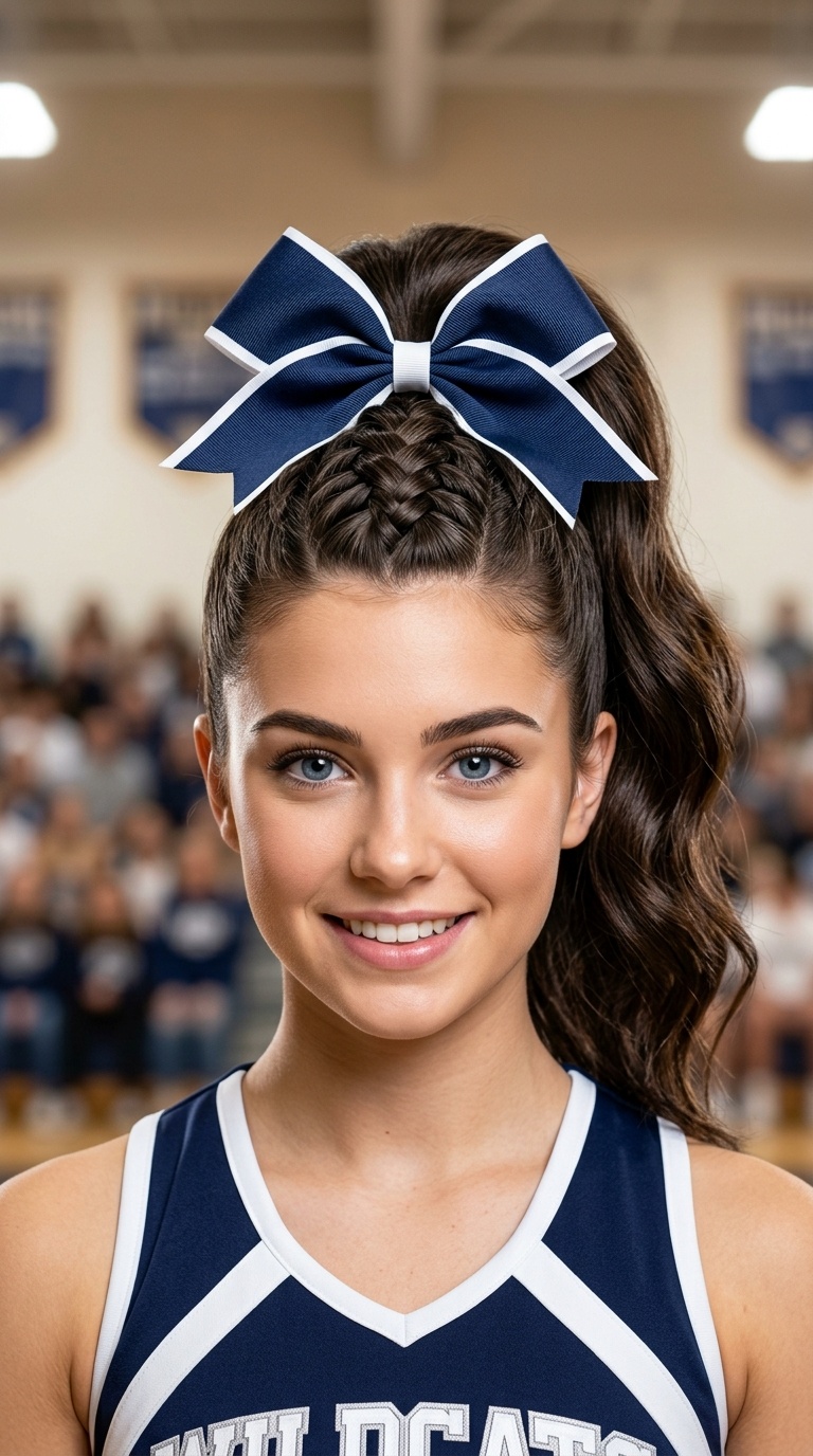 The Braided Underside High Pony