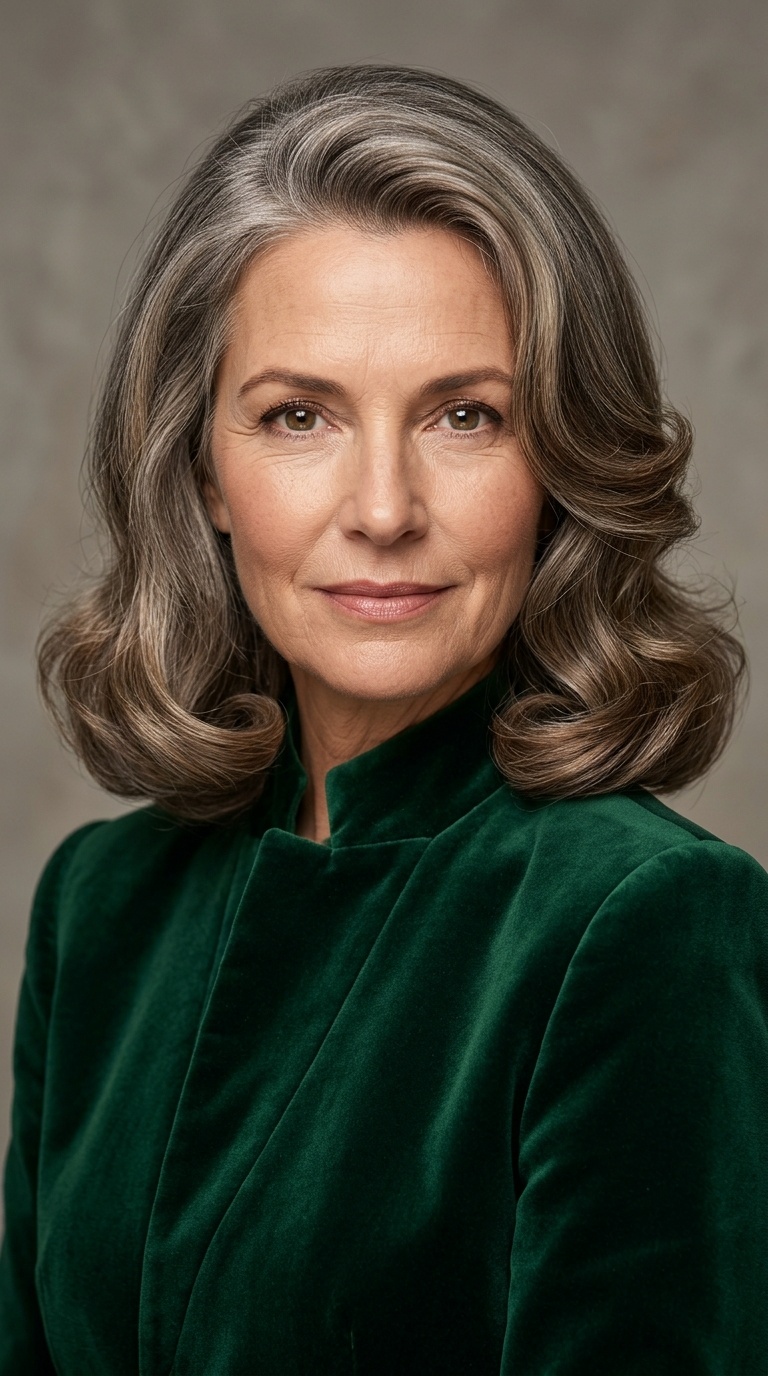 The Brushed-Out Pageboy for Long Hair
