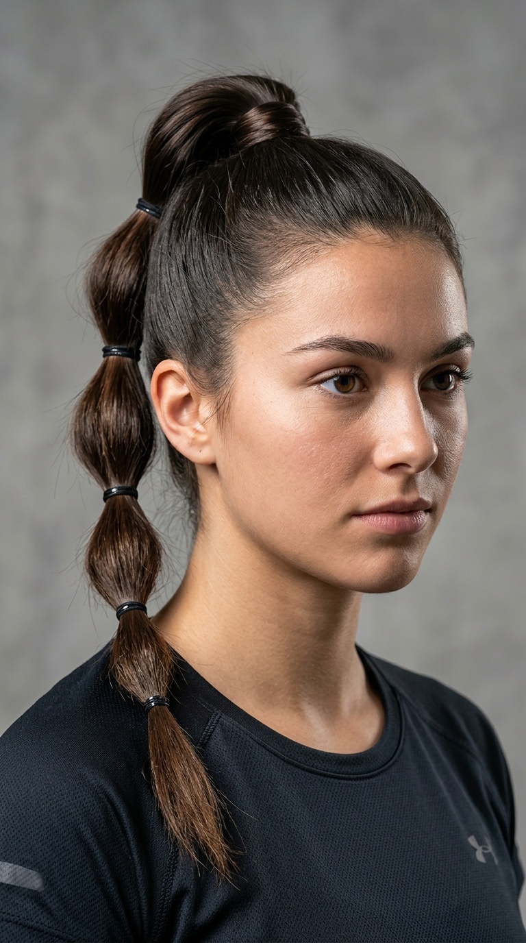 The Bubble Braid Ponytail