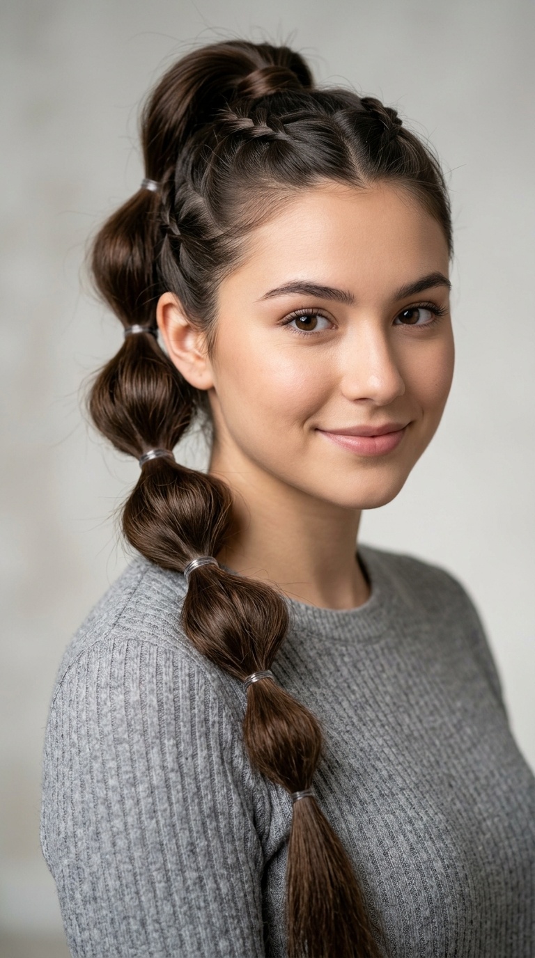 The Bubble Ponytail