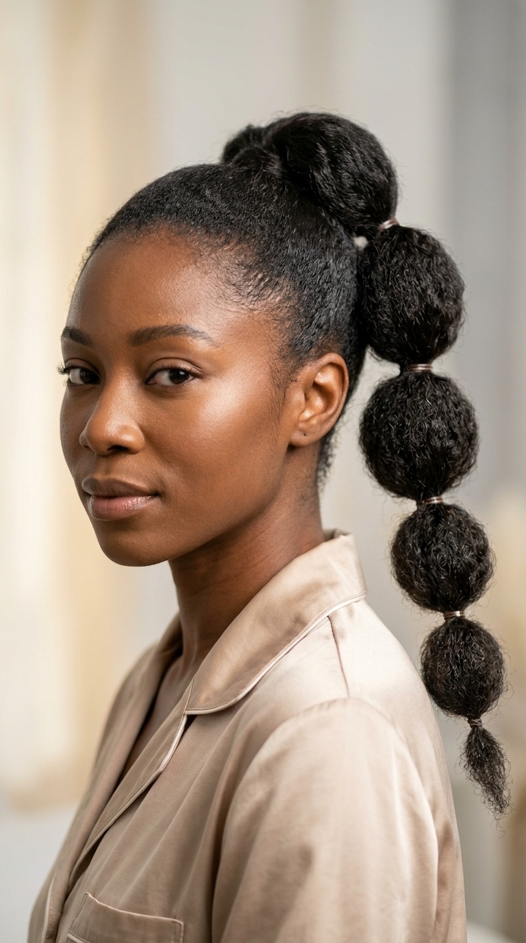 The Bubble Ponytail