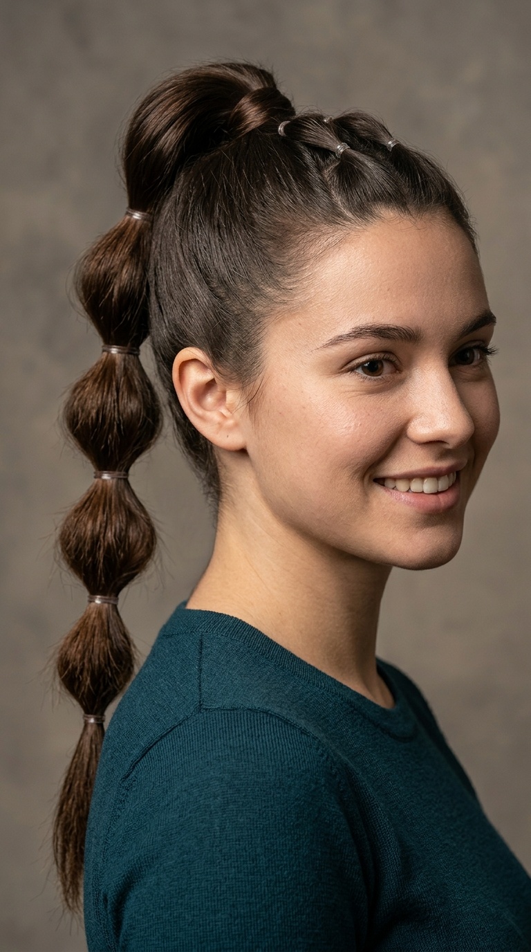 The Bubble Ponytail