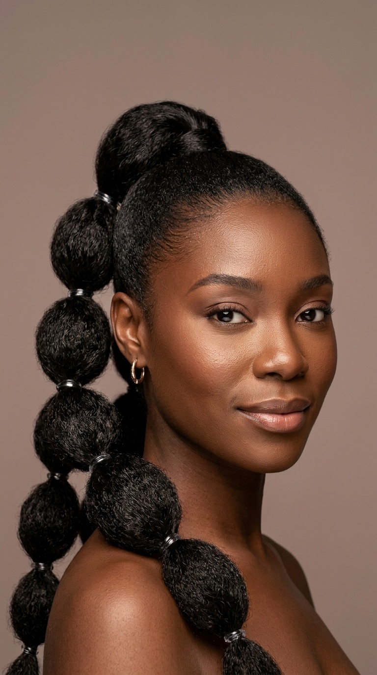 The Bubble Ponytail